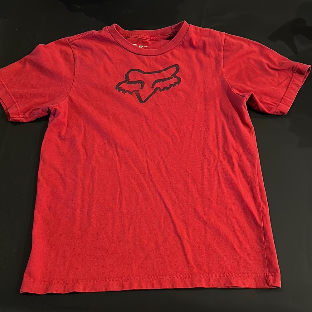 Fox Red Short Sleeve Tee Vibrant Logo